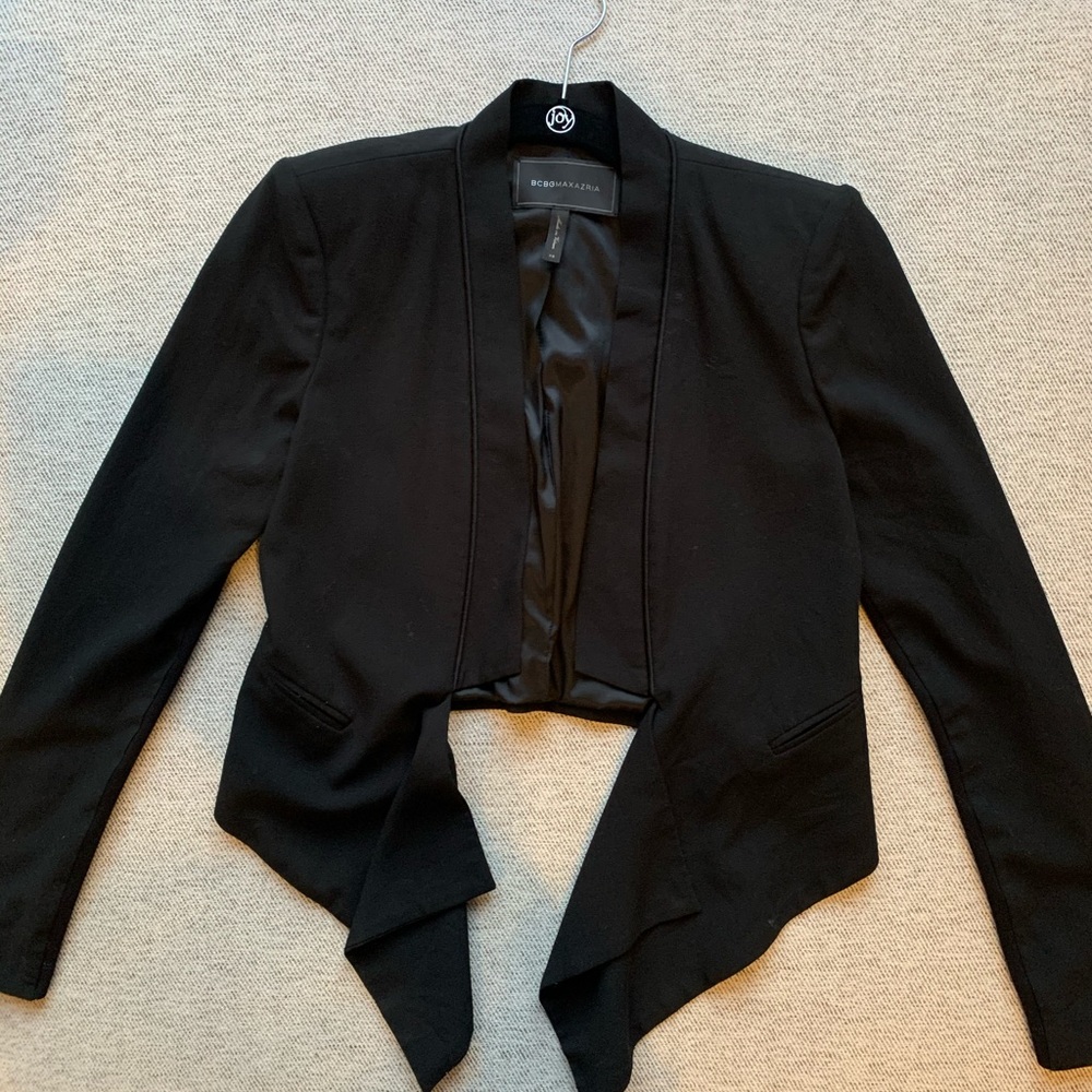 Black suit jacket